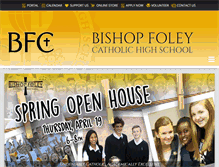 Tablet Screenshot of bishopfoley.org